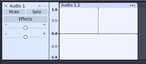 Dirac pulse